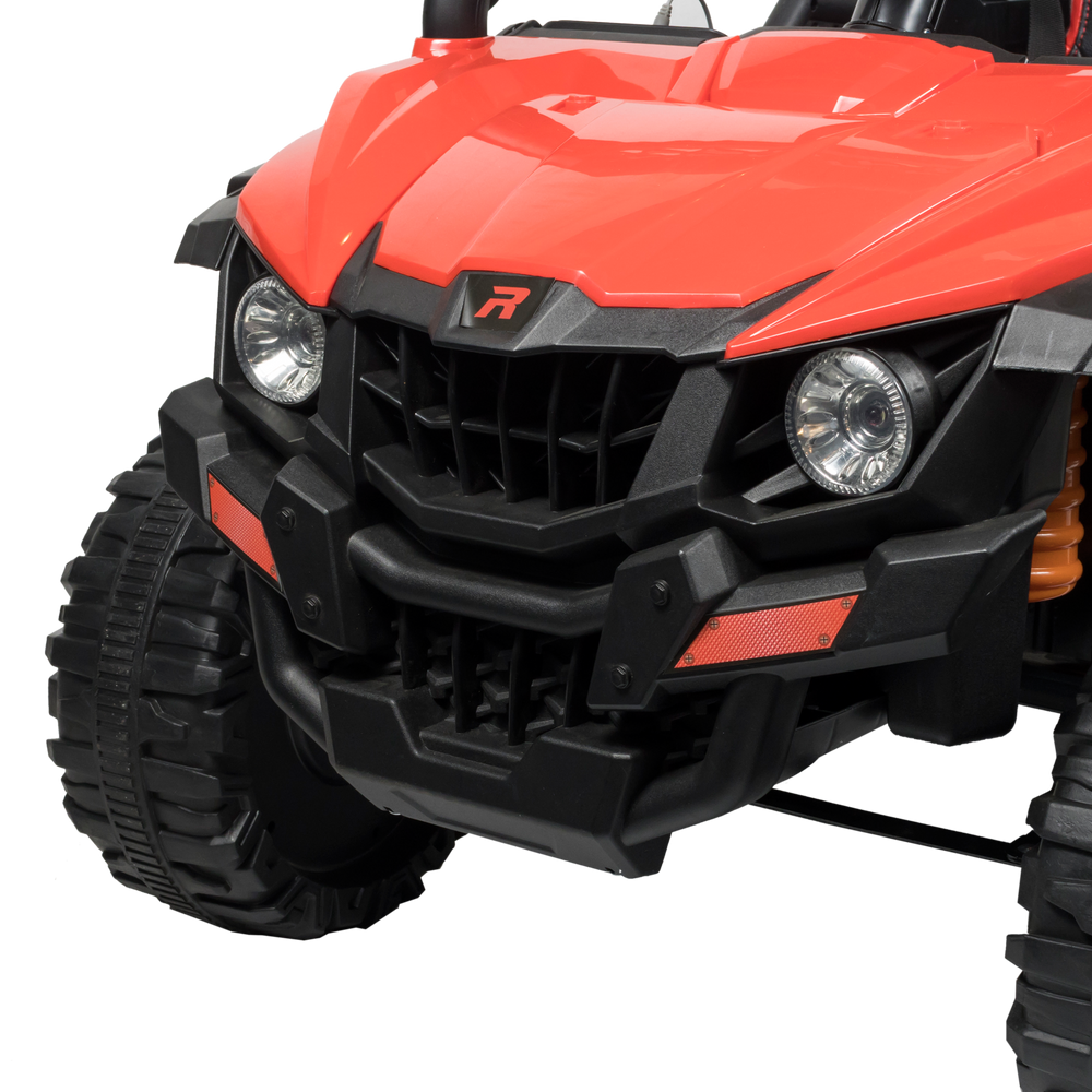 Rosso X1 ride-on 4 Wheeler For Kids - With Remote Control - Red 